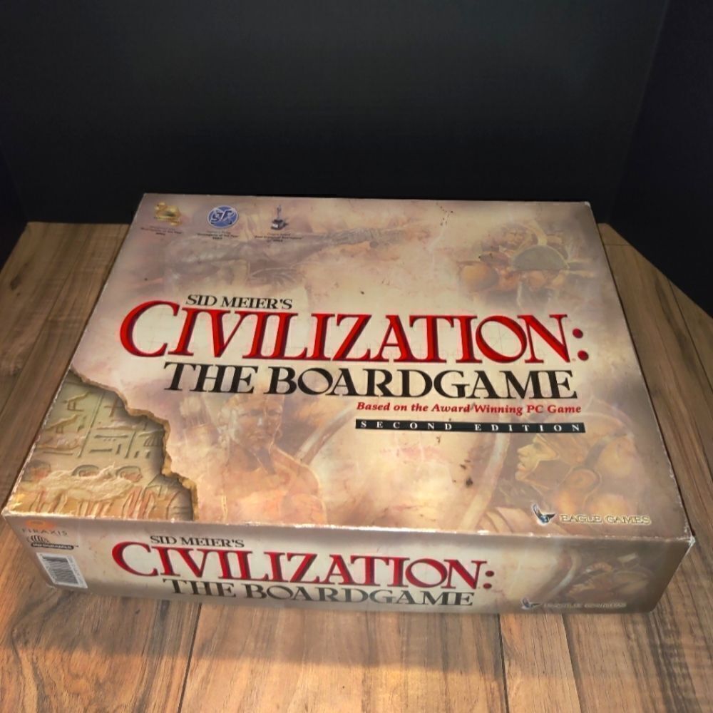 Sid Meier's Civilization the Board Game Second Edition Eagle Games 2002